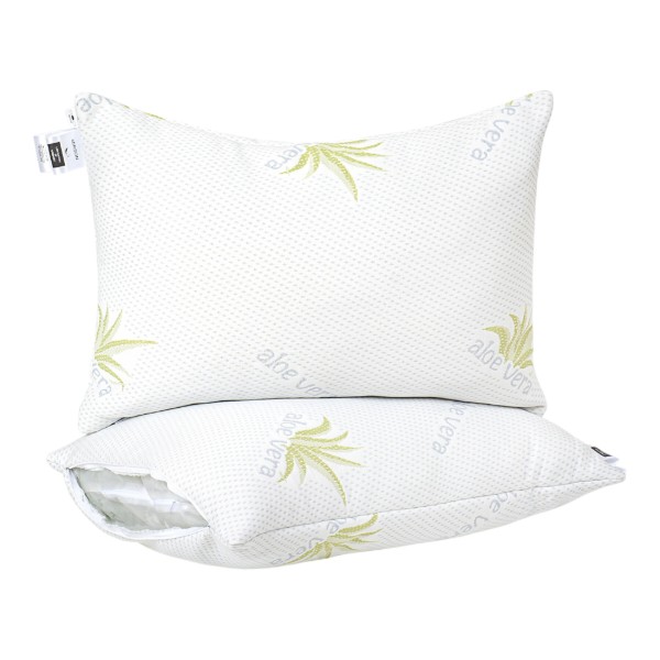 Фото - Подушка стандартная MirSon бамбуковая №837 Dorotea BamBoo Hand made Средняя 40х60 см (2200003198331)