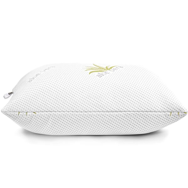 Фото - Подушка стандартна MirSon антиалергенна №717 Dorotea Ecosilk пружна 40х60 см (2200001484245)