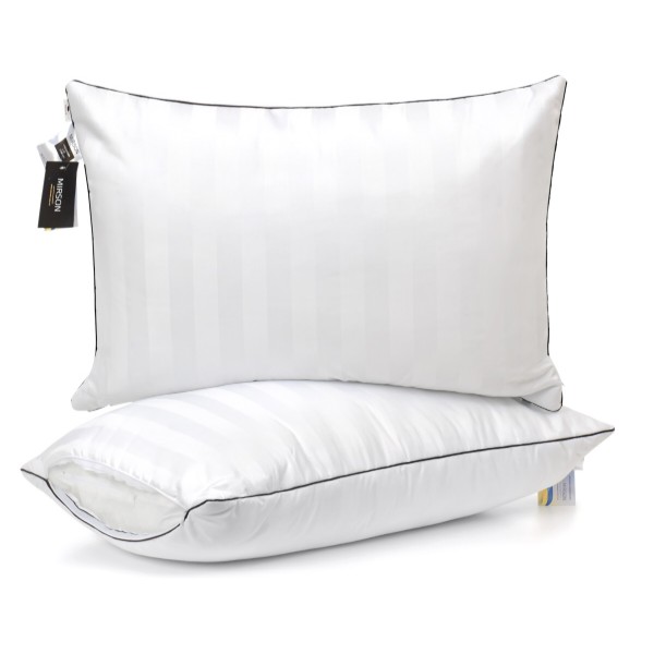 Фото - Подушка стандартная MirSon бамбуковая Hand Made Royal Pearl 931 средняя 70x70 см (2200000557476)