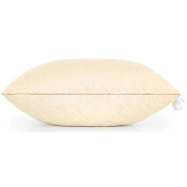 Фото - Подушка стандартная MirSon шелковая 1258 Carmela Natural Silk Kapok Высокая 50х70 см (2200001519190)