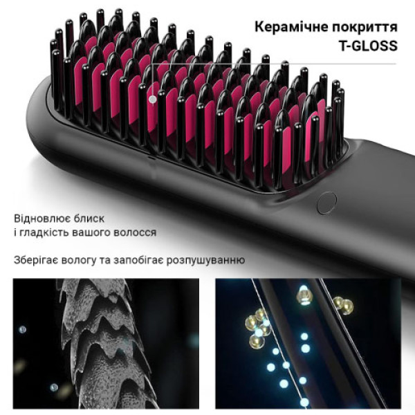 Фото - Выпрямитель волос AIMED Wireless Hair Straightener (AI-HStraight_Wireless_bk)