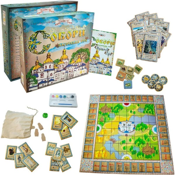 Фото - Настольная игра (5-7 лет) Strateg Соборы (30104)
