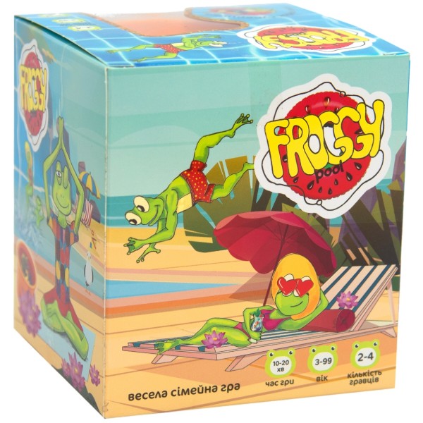 Фото - Настольная игра (3-4 года) Strateg Froggy Pool (30352)
