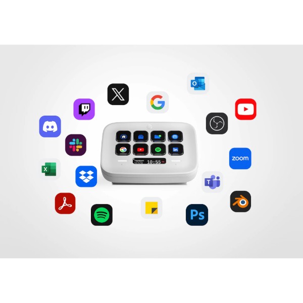 Фото - Пульт управления трансляцией Elgato Stream Deck Neo (10GBJ9901)