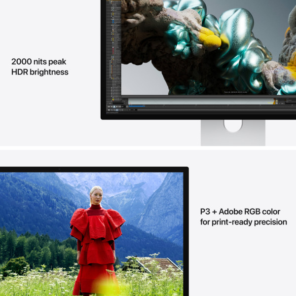 Фото - Монитор Apple Studio Display XDR (MFEP4) Nano-texture glass - Tilt- and height-adjustable stand
