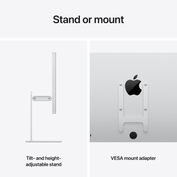 Фото - Монитор Apple Studio Display XDR (MFEP4) Nano-texture glass - Tilt- and height-adjustable stand