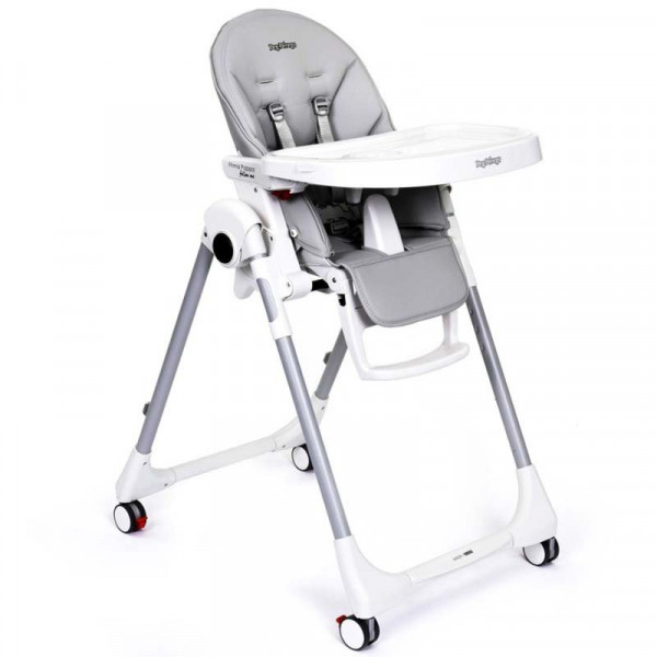 Фото - Стульчик для кормления трансформер Peg-Perego Prima Pappa Follow Me Ice (серый)