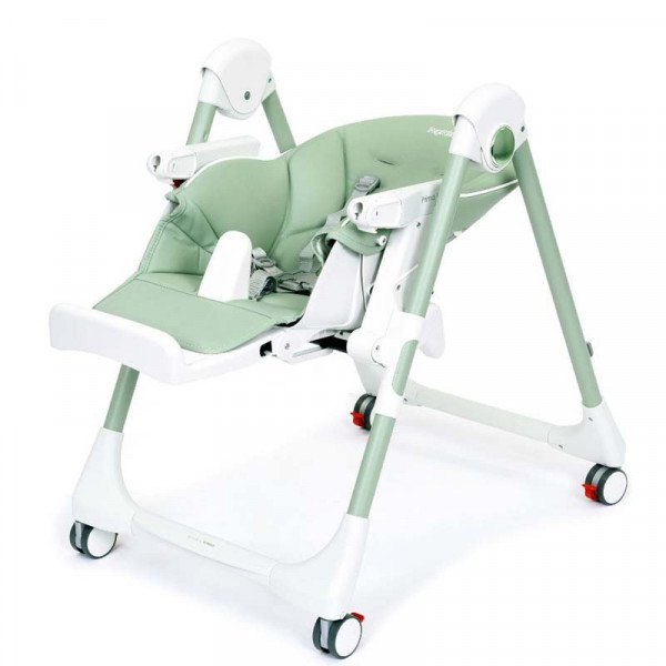 Фото - Стульчик для кормления трансформер Peg-Perego Prima Pappa Follow Me Mint  (мятно-зеленый)