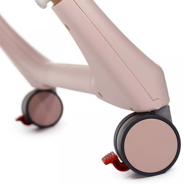 Фото - Стульчик для кормления трансформер Peg-Perego Prima Pappa Follow Me Mon Amour (розовое золото)