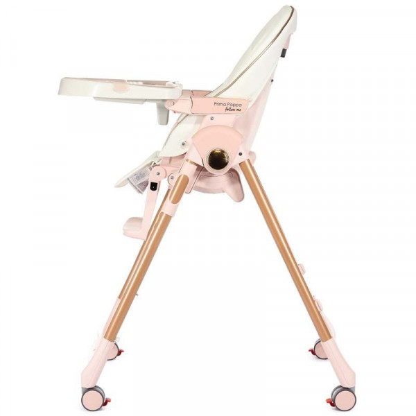 Фото - Стульчик для кормления трансформер Peg-Perego Prima Pappa Follow Me Mon Amour (розовое золото)