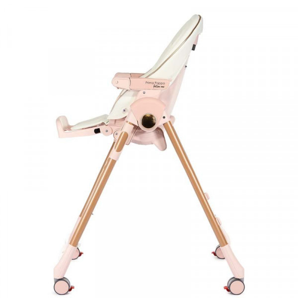 Фото - Стульчик для кормления трансформер Peg-Perego Prima Pappa Follow Me Mon Amour (розовое золото)