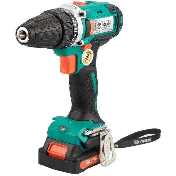 Фото - Дрель-шуруповерт Sturmax CDM3212LB