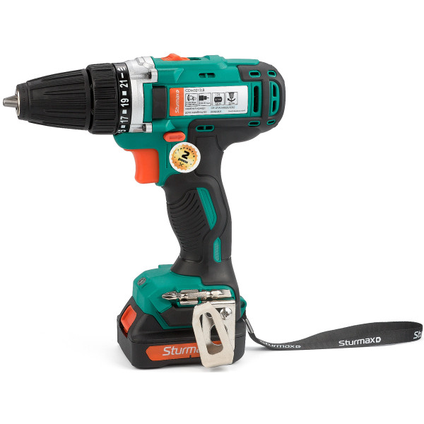Фото - Дрель-шуруповерт Sturmax CDM3212LB