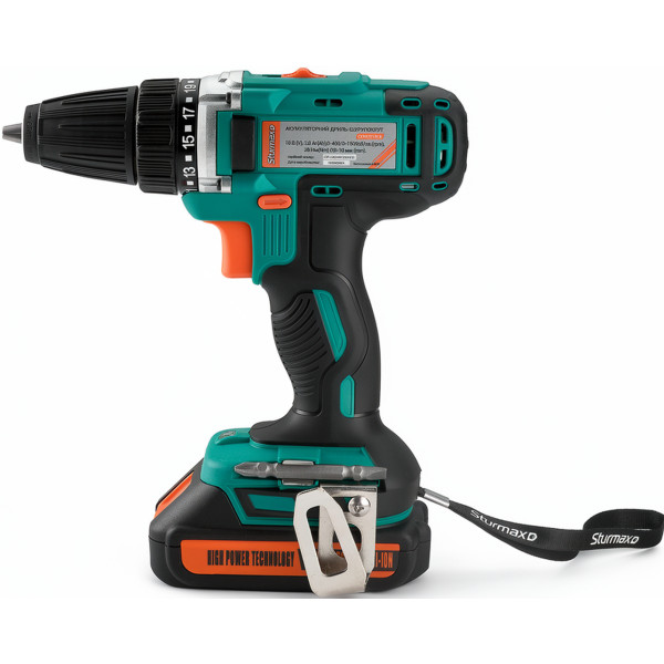 Фото - Дрель-шуруповерт Sturmax CDM3218LB