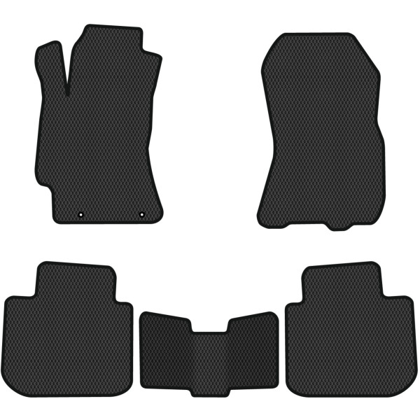 Фото - EVA килимки в салон авто EVAtech для Outback (BM) Subaru 2009-2014 4 покоління Combi EU SU11046C5LA2RBB