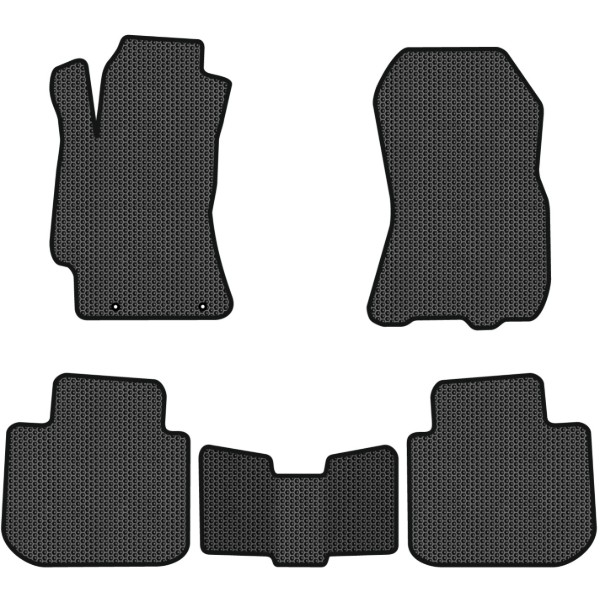 Фото - EVA коврики в салон авто EVAtech для Outback (BM) Subaru 2009-2014 4 поколение Combi EU SU11046C5LA2SBB
