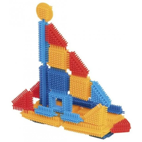 Фото - Пластиковый конструктор Wader Ёжик 50 шт. в маленькой банке (41930)