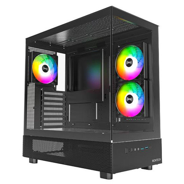 Фото - Корпус Montech ATX W/O PSU BLACK XR (B)