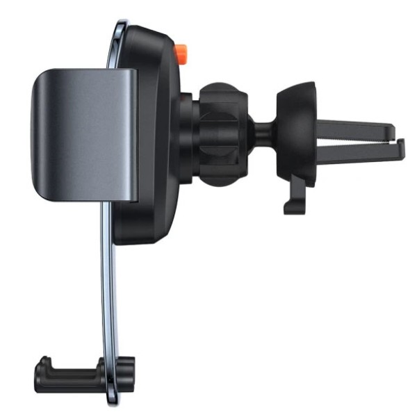 Фото - Автодержатель Baseus Easy Control Clamp Pyste Type + Air Outlet set Black (SUYK000001)