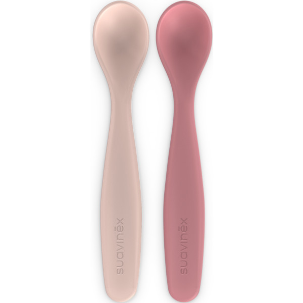 Фото - Набор столовых приборов Suavinex розовый 2 шт. (309488)