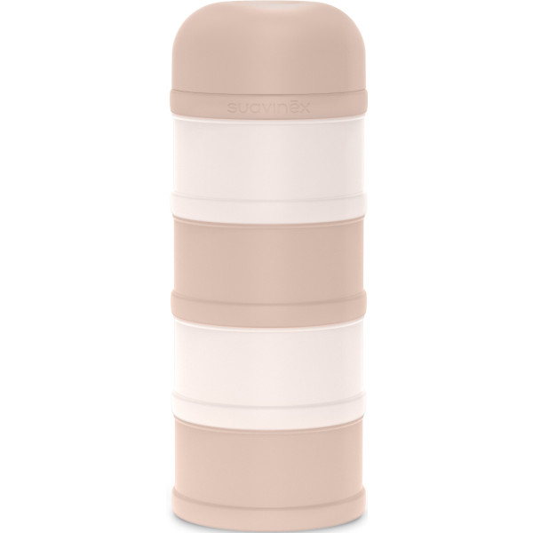 Фото - Дозатор молочної суміші для малюка Suavinex Контейнер рожевий (309321)