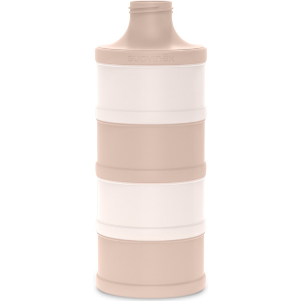 Фото - Дозатор молочної суміші для малюка Suavinex Контейнер рожевий (309321)