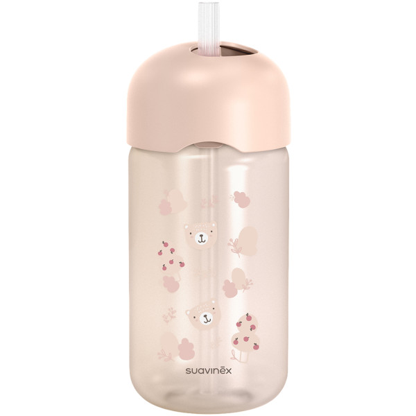Фото - Поильник-непроливайка детский Suavinex 340 мл +18 мес. Wild&Free розовая (403379)