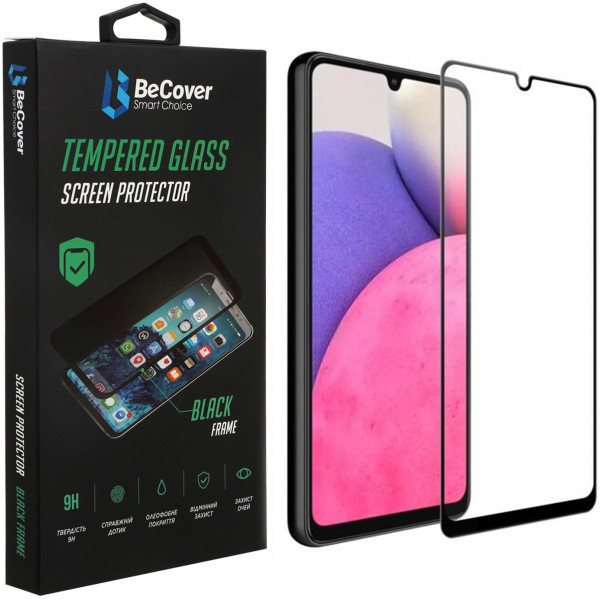 Фото - Захисне скло для смартфону BeCover for Samsung Galaxy A33 SM-A336 Black (707321)