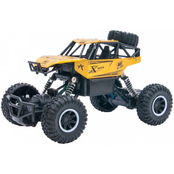 Фото - Радіокерована машинка 1:20 Sulong Toys Off-Road Crawler – Rock Sport (золотой, аккум. 3,6V, метал. корпус) (SL-110AG)