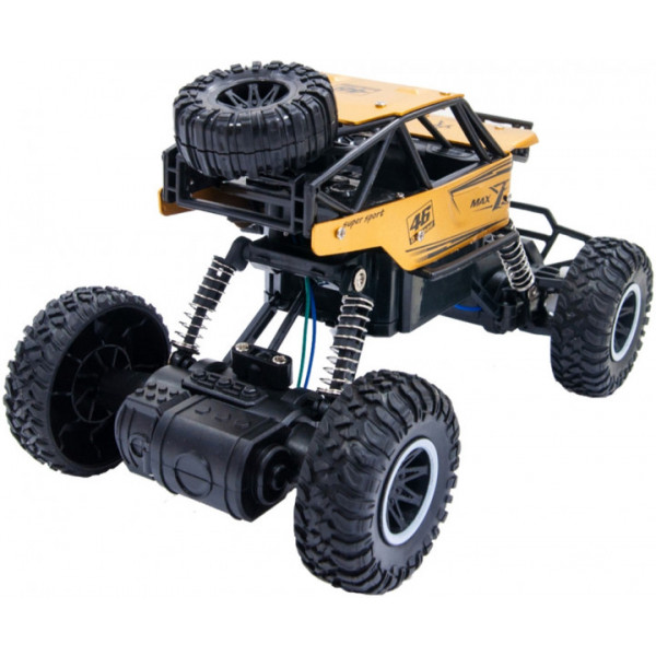 Фото - Радіокерована машинка 1:20 Sulong Toys Off-Road Crawler – Rock Sport (золотой, аккум. 3,6V, метал. корпус) (SL-110AG)