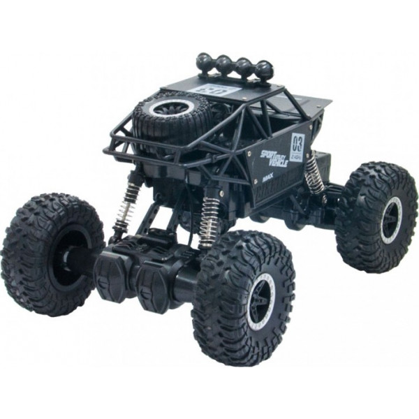 Фото - Радіокерована машинка Sulong Toys Off-Road Crawler – Max Speed (матовый черный, метал. корпус) (SL-112RHMBl)