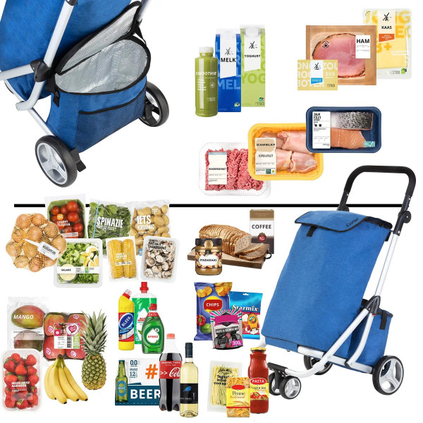 Фото - Сумка-тележка ShoppingCruiser 3 Wheels Blue (650062)