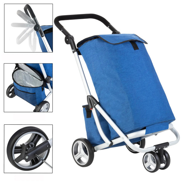Фото - Сумка-тележка ShoppingCruiser 3 Wheels Blue (650062)