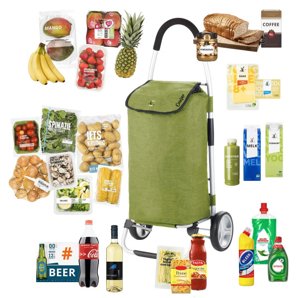 Фото - Сумка-візок ShoppingCruiser Foldable Green (650068)