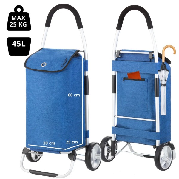 Фото - Сумка-візок ShoppingCruiser Foldable Blue (650061)