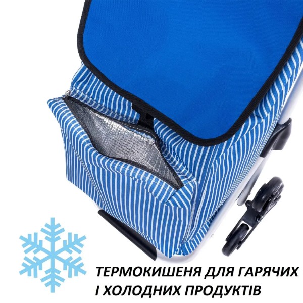 Фото - Сумка-тележка Casa Si Stairs Blue Stripes (CS93073)