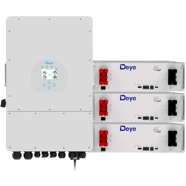 Фото - Система хранения энергии Deye SUN-10K-SG02LP1-EU-AM3-3DE15.36K-LFP