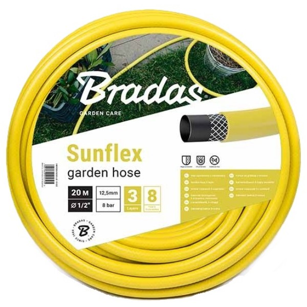 Фото - Шланг поливочный BRADAS Sunflex 1" 30 м (WMS130)