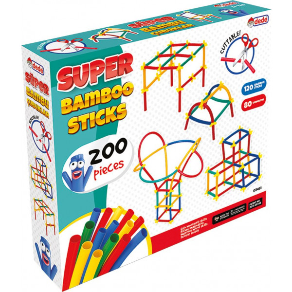 Фото - Пластиковий конструктор dede Спортмайданчик 200 шт. (03461)