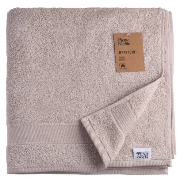 Фото - Полотенце банное ARDESTO махровое SuperSoft беж 70х140 см (ART2270NS)