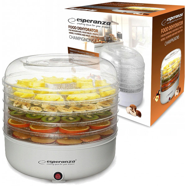 Фото - Сушилка для фруктов и овощей Esperanza Food Dehydrator EKD001