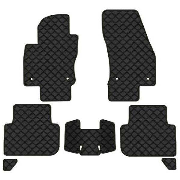 Фото - Килимки з екошкіри в салон авто EVAtech ECO для Tiguan (Mk 2) Volkswagen 2016-2020 2 покоління SUV EU VW31492CM7AV4BBB