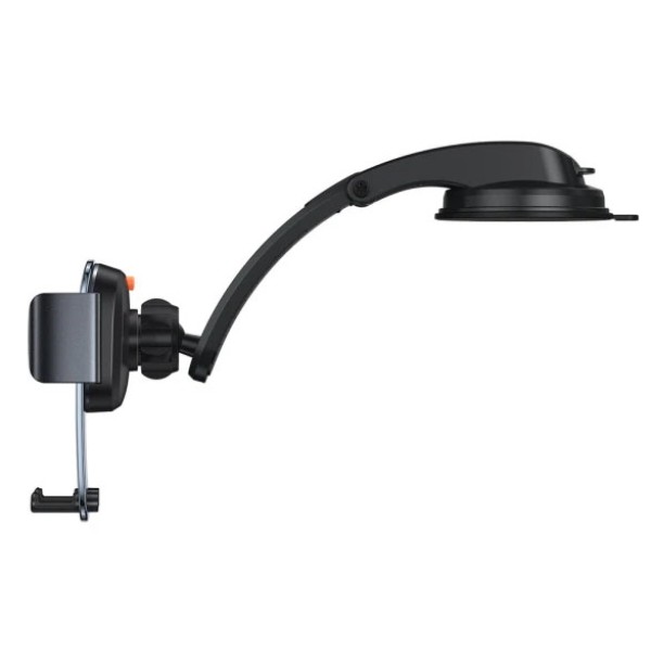 Фото - Автодержатель Baseus Easy Control Clamp Pyste Type + Air Outlet set Black (SUYK000001)