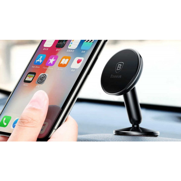 Фото - Автодержатель Baseus Bullet Black (SUYZD-01)