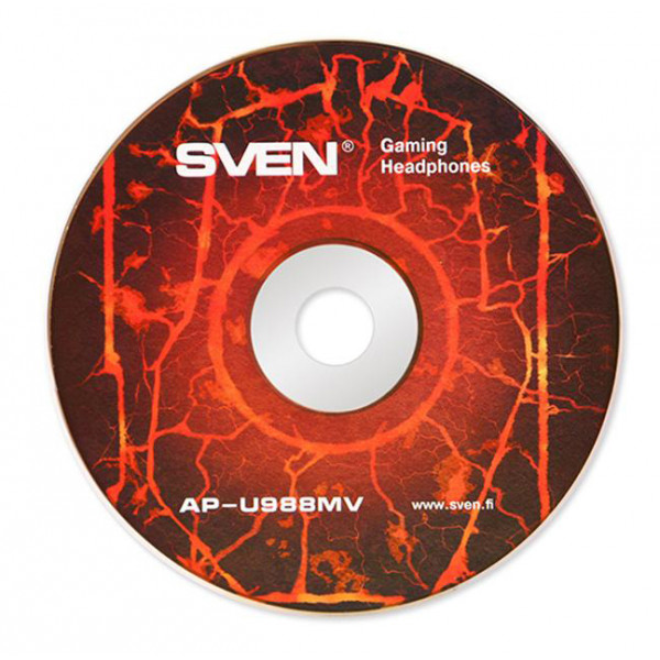 Фото - Гарнитура проводная Sven AP-U988MV Black-red