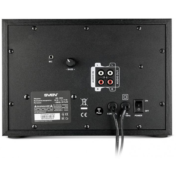 Фото - Компьютерная акустика 2.1 Sven MS-1086 Black