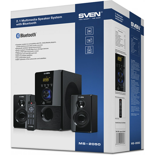 Фото - Компьютерная акустика 2.1 Sven MS-2050, black