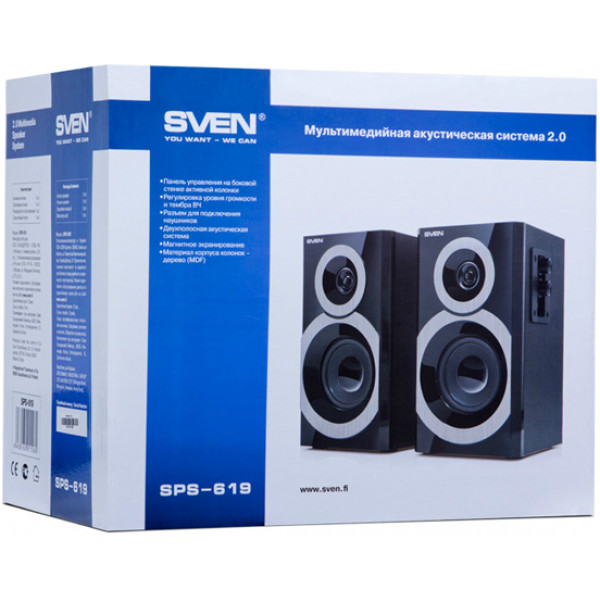 Фото - Компьютерная акустика Sven SPS-619 Black