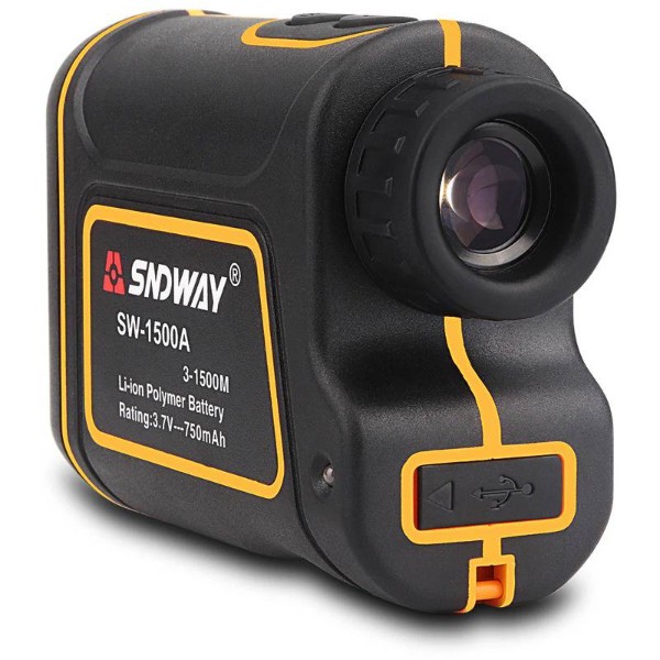 Фото - Вимірювач відстані лазерний Sndway SW-1500A