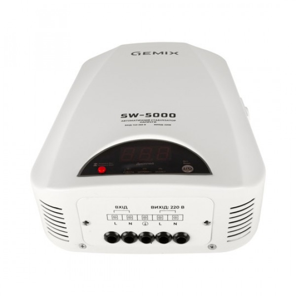 Фото - Стабілізатор напруги Gemix SW-5000